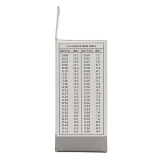ชุดทดสอบอัลคาไลนิตี้ KH สำหรับตู้ปะการัง MONITOR KH/ALKALINITY TEST KIT For Coral and Reef
