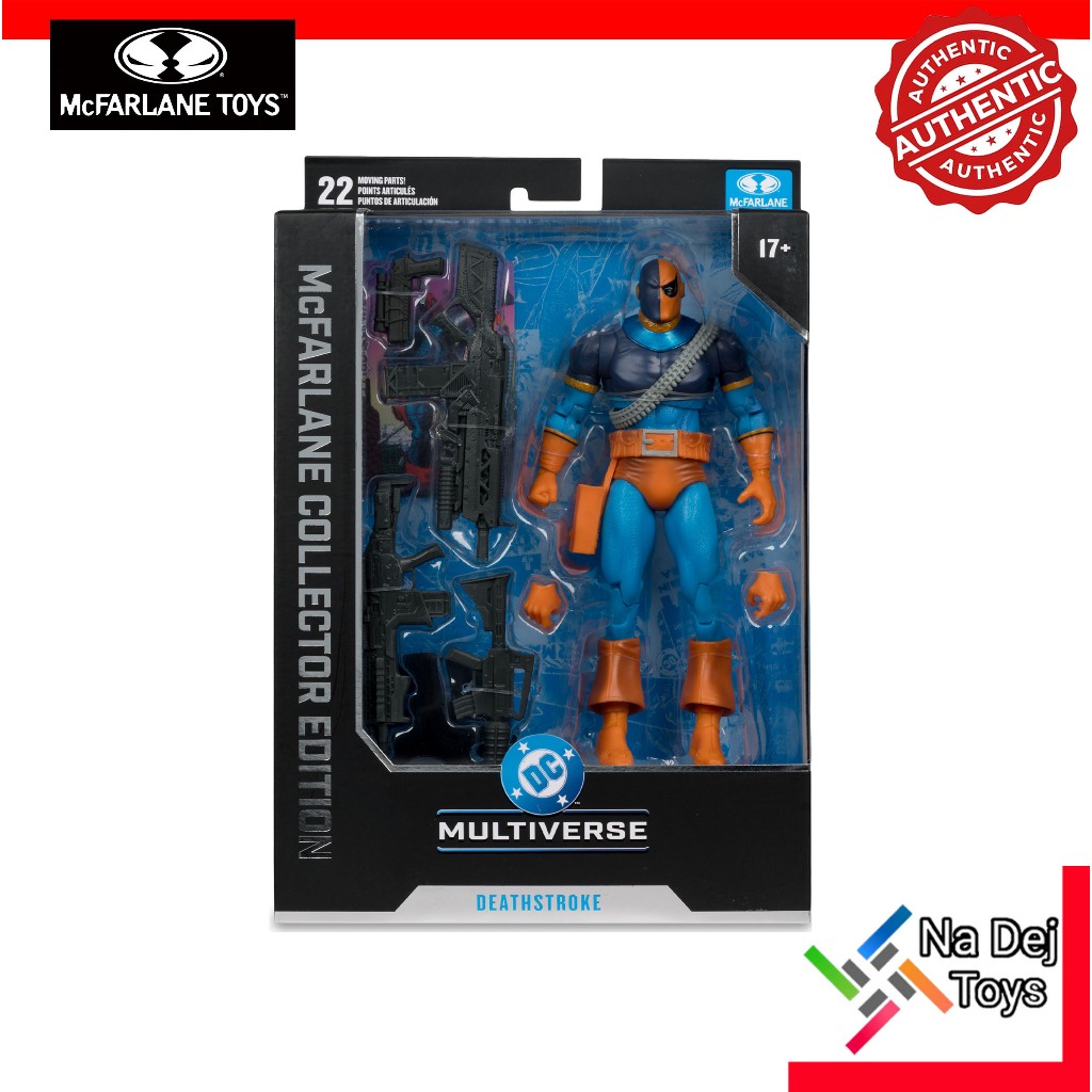 Deathstroke Collector Edition DC Multiverse McFarlane Toys 7" Figure เดธสโตรค ดีซีมัลติเวิร์ส 7 นิ้ว ฟิกเกอร์