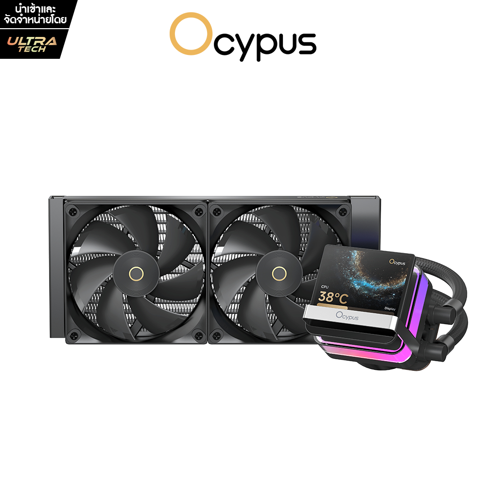 OCYPUS SIGMA L24 PRO BLACK (CPU AIR COOLER / ชุดลมความร้อนซีพียู)