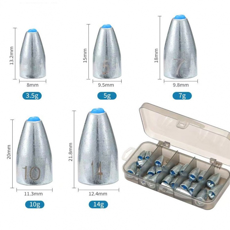 3g-14g ตะกั่วถ่วงจมน้ําหนัก รูปปลา ตะกั่วถ่วงน้ําหนัก พลาสติกนิ่ม สําหรับตกปลา 25 ชิ้น ตะกั่วตกปลา