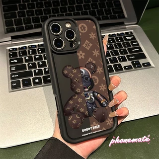 เคสโทรศัพท์ เคส Vivo Y17/Y12/Y15/Y11/Y12i Y17s/Y28 5G Y20/Y20i/Y20s Y16 การ์ตูนหมีรุนแรงกันกระแทก TPU เคสโทรศัพท์