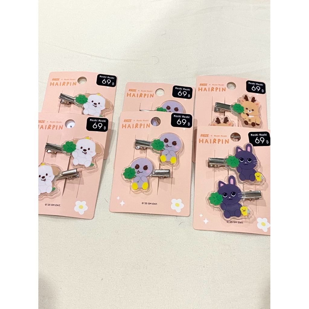 🎀(มีvdo) กิ๊บ Moshi Moshi X RIIZE