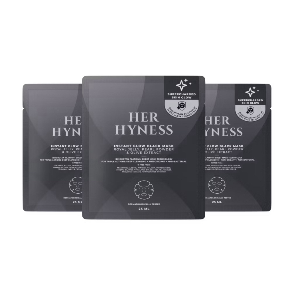 Her hyness mask ตัวดังผิวโกลว์