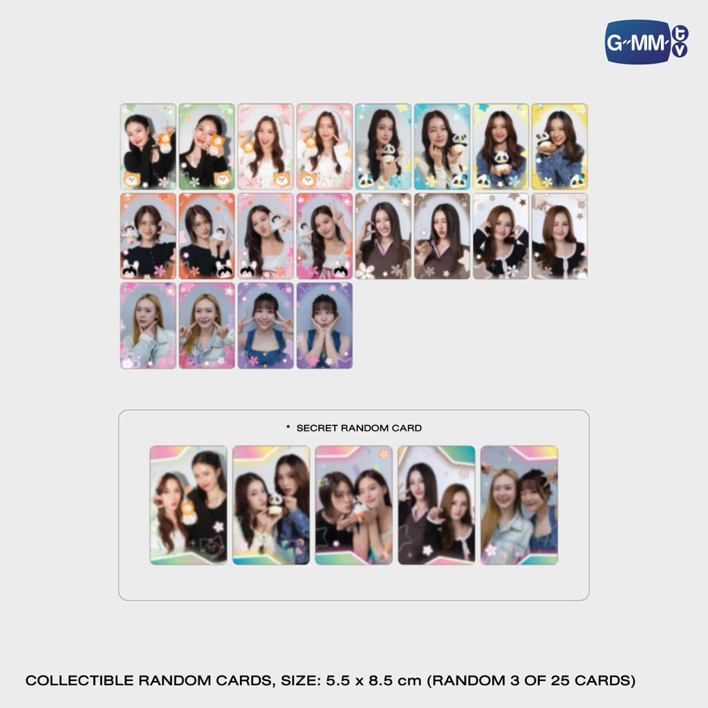 (พร้อมส่ง) แบบแยกใบ | Girl random card (GMMTV POPUP NAGOYA) 🇯🇵