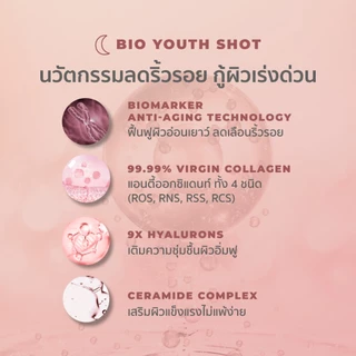 HER HYNESS DOUBLE AMPOULE C WHITE + YOUTH SHOT 30 ML เฮอ ไฮเนส ดับเบิ้ลแอมพูล ซี ไวท์ พลัส ยูธ ช็อท 30 มล.