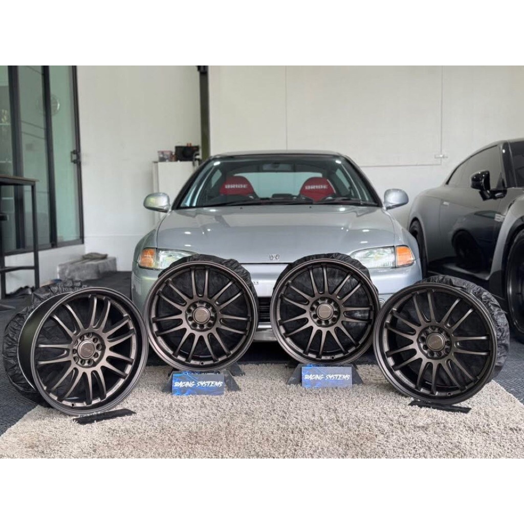 ล้อ RE30 ขอบ18” (สีเทียบแท้ RCS code) จากพี่ตั้ม RacingSystems.