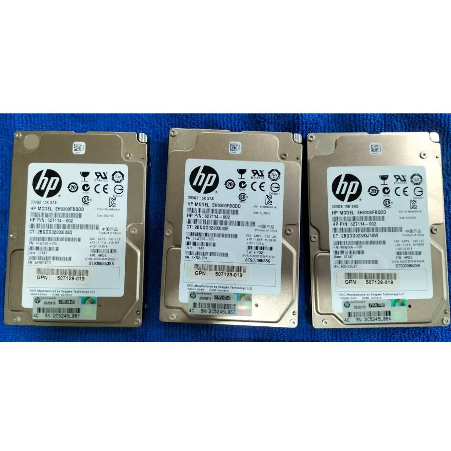 HDD HP 300GB 15K  SAS 2.5 Inch มือสอง
