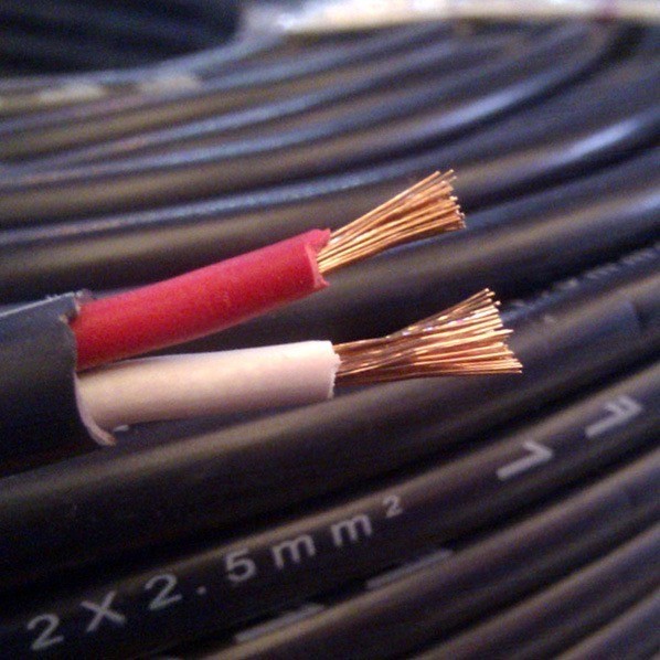 (10-50M) PT SHOP สายลำโพงVCT 2×2.5mm Audio Speaker Cable สายลำโพงทองแดงสายซับเบส