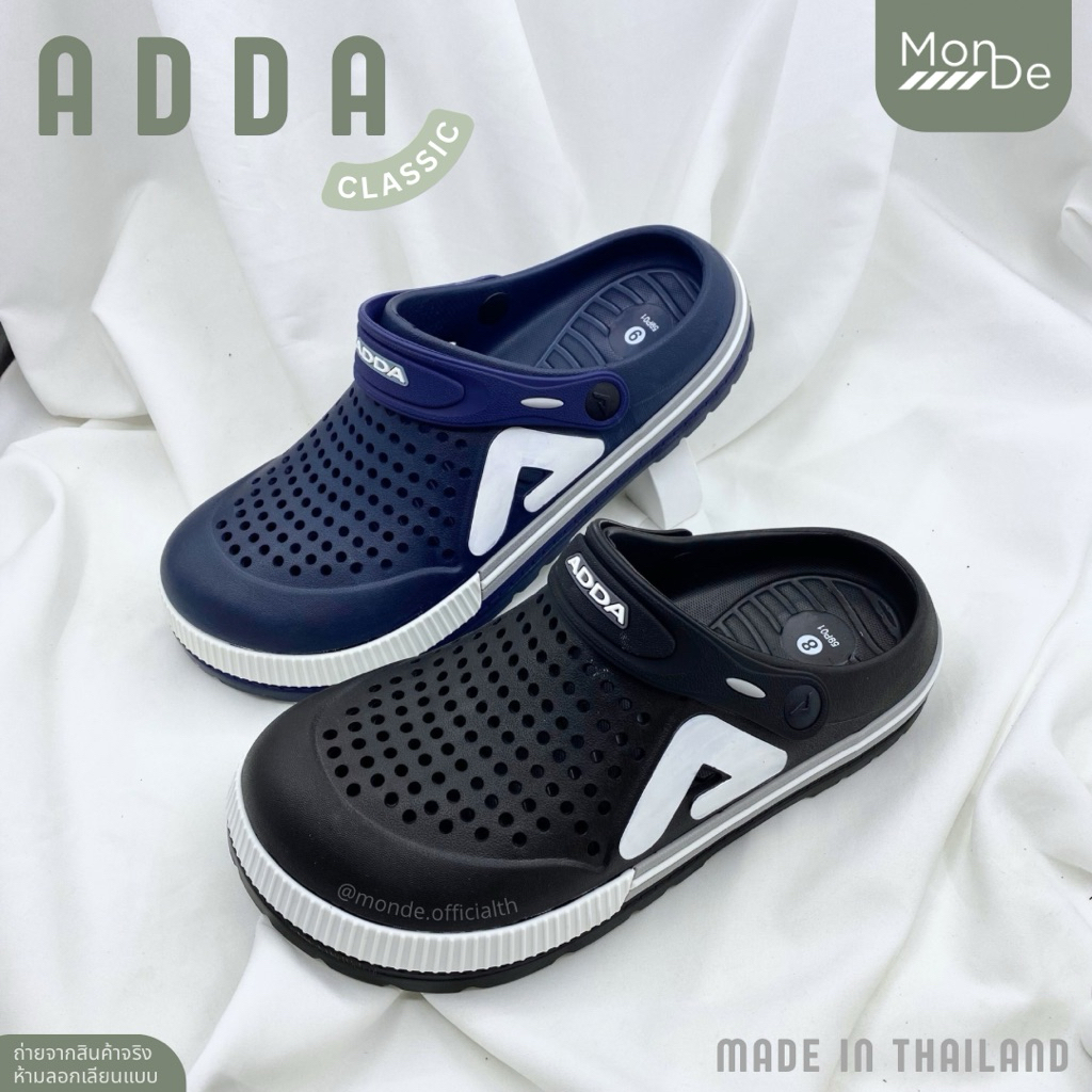 59P01 รองเท้าแตะ ADDA พื้นนุ่ม กันลื่น รองเท้าหัวโต ไซส์ 7-10 พร้อมส่ง