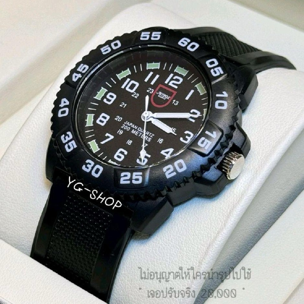 (YG-62) สินค้าขายดี AOPOL รุ่น 639 แท้ นาฬิกาข้อมือผู้ชาย หน้าปัดกลม มีพรายน้ำ สายเรซิ่น ( ร้าน Time