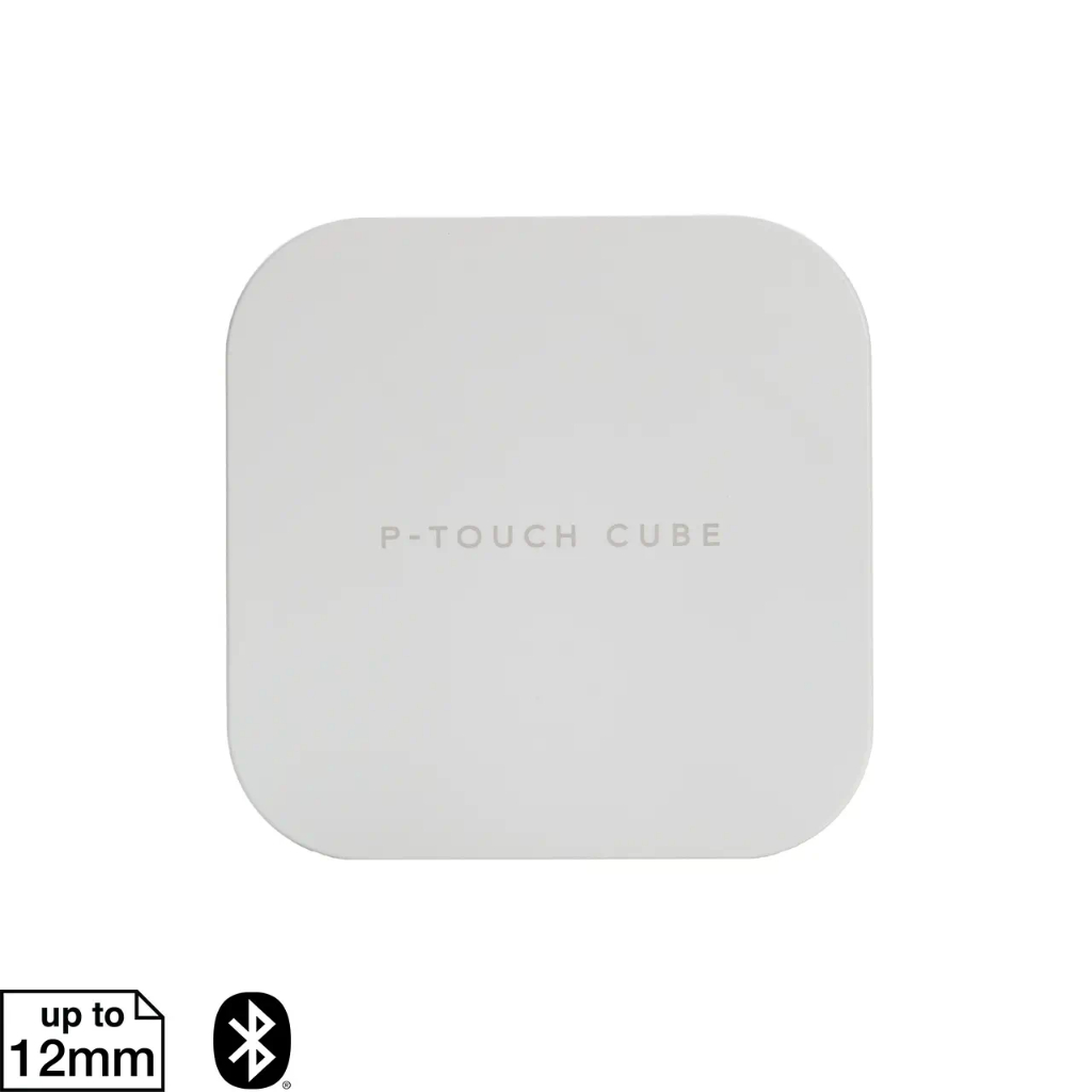 Brother PT-P300BT เครื่องพิมพ์ฉลากแบบพกพา P-TOUCH CUBE