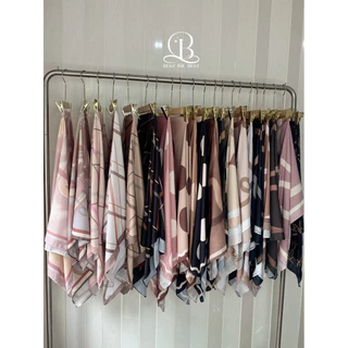 Thebest-Monotone Printedhijab ผ้าชีฟองพรีเมี่ยม ลายลิขสิทธิ์ 💢ขนาดก่อนเย็บริม1.15*1.15cm💢