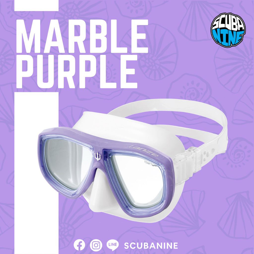 หน้ากากดำน้ำ Gull รุ่น Lanze mask มีหลายสี