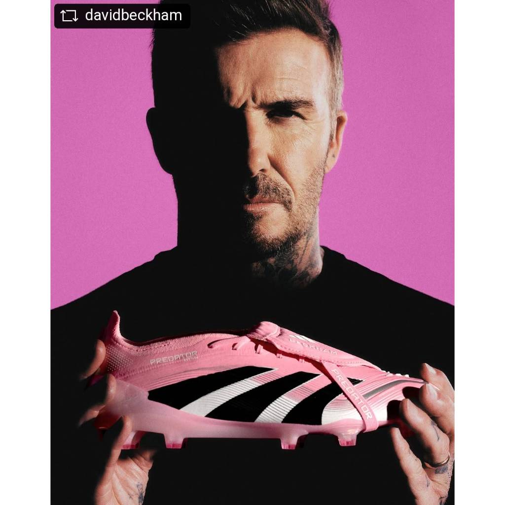 Predator David Beckham Adidas Predator25 FT FG รองเท้าฟุตบอล อดิดาส สีพิเศษ สีเบคแฮม ของแท้ มือ1