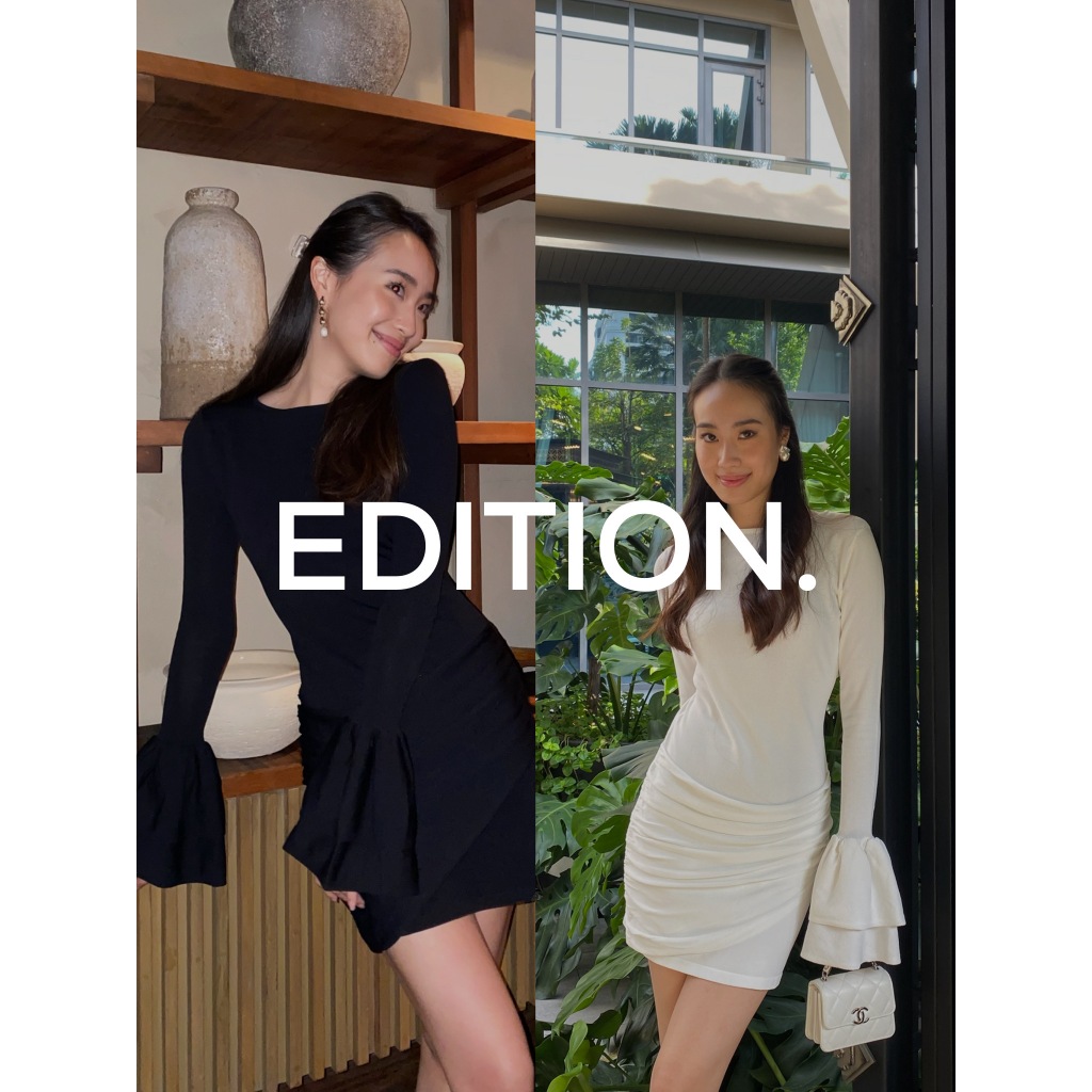 editionwear KNIT MINI DRESS (พร้อมส่ง)