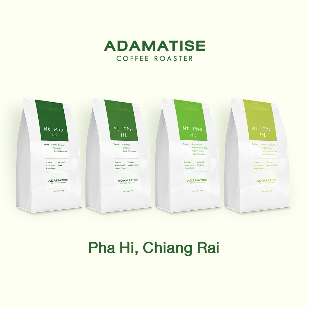 เมล็ดกาแฟคั่ว MT PHA HI ผาฮี้ | Adamatise Coffee Roaster