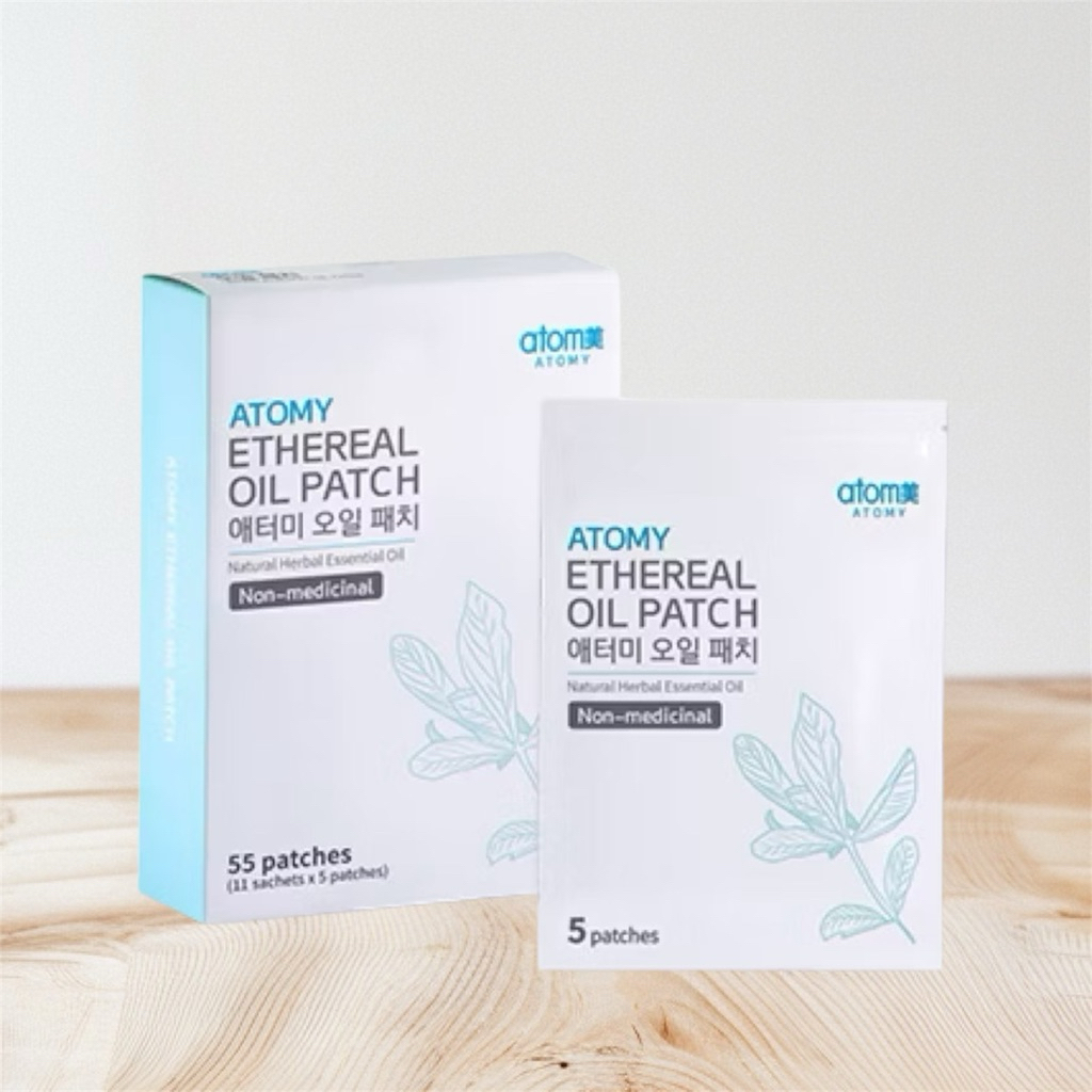 อะโทมี่ อีเธอร์เรียล ออยล์ แพทช์ 1 แพ็ค 5 ชิ้น Atomy Ethereal Oil Patch 1pack 5pieces