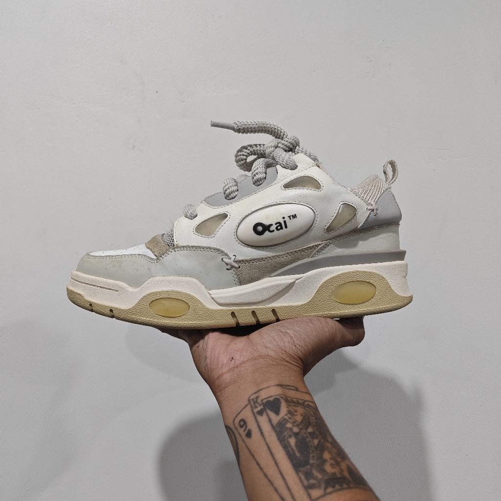 รองเท้าผ้าใบทรงบวมสเก็ต OCAI Skateboard Shoes ของแท้