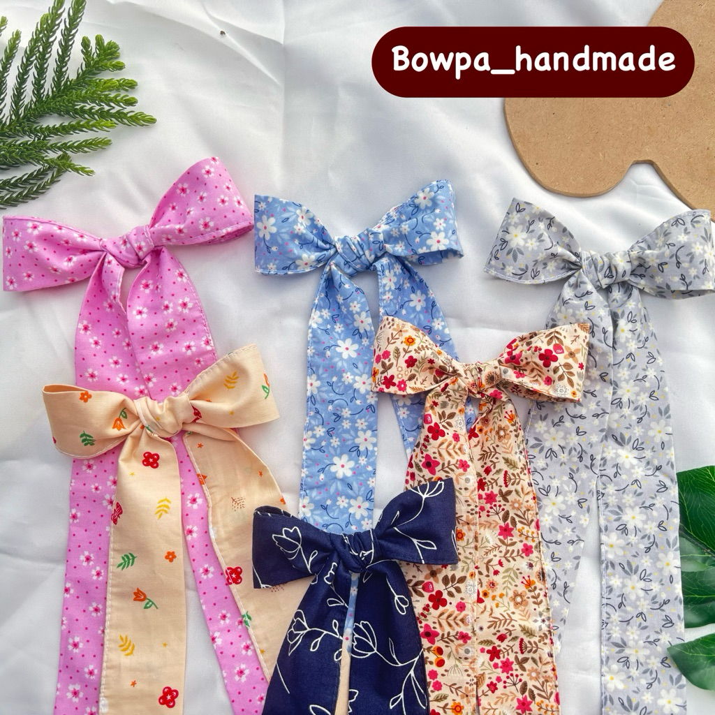 โบว์ผูกผมอัพเดทดอกไม้ใหม่/hair ribbon/ผ้าคาดผม/พร้อมส่ง