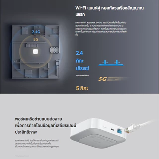 (NEW) Xiaomi Smart Home Hub 2 ศูนย์ควบคุมอุปกรณ์สมาร์ทโฮม Wi-Fi แบนด์คู่ | การเชื่อมต่อเสถียรยิ่งขึ้น |รองรับสามโปรโตคอล