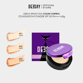DEESAY : แป้งดีเซ้ย์มินิ MINI DEESAY BRIGHT SKIN COLOR CONTROL ขนาด : 4.8 g.