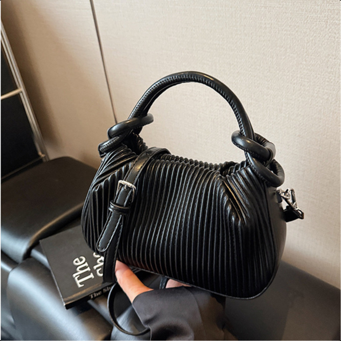 2025 กระเป๋าไหล่แฟชั่นใหม่ Tongler, กระเป๋าไหล่หลากหลายของผู้หญิงกระเป๋าพับ B16