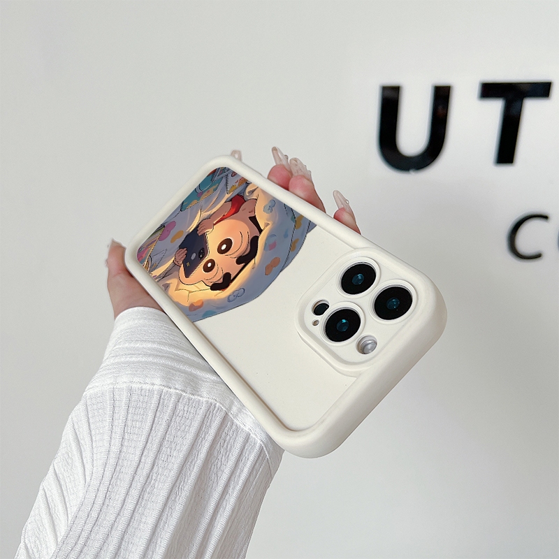 กรณีสําหรับ เคส  Vivo Y17/Y12/Y15/Y11/Y12i Y17s/Y28 5G Y20 Shinchanกันกระแทกโทรศัพท์มือถือTPUกรณีการ์ตูน Shinchan - รูปที่ 5