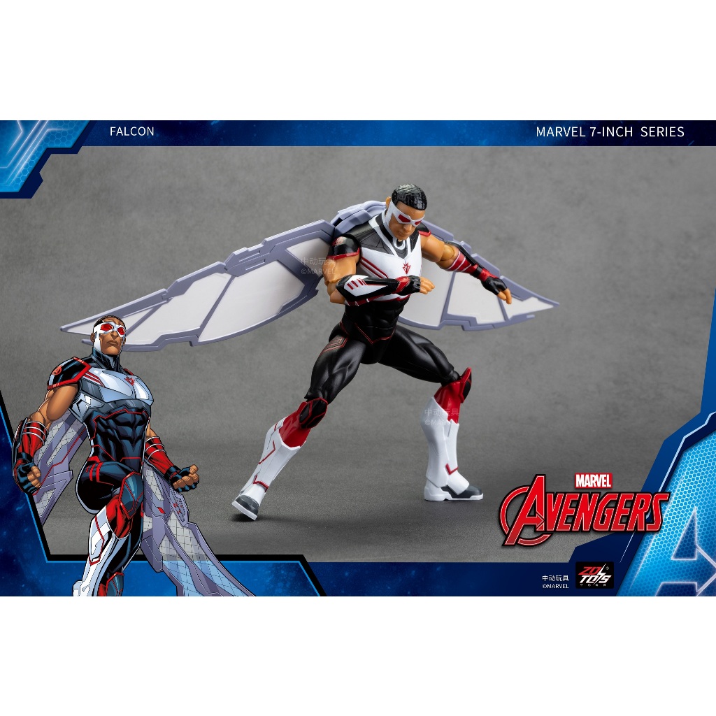Avengers-Falcon (แฟลคอน)(ZD TOYS) รูปที่ 4
