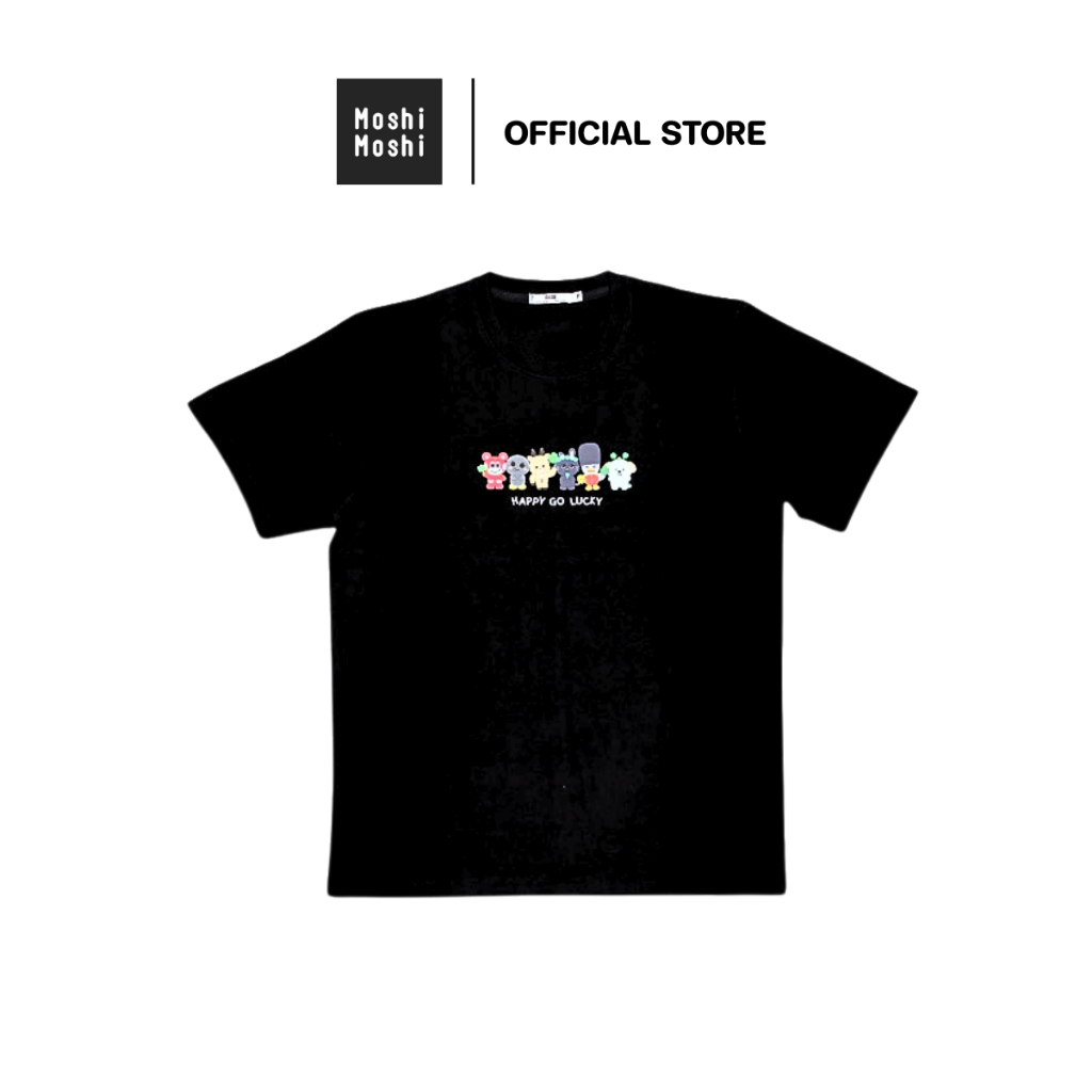 Moshi Moshi x RIIZE T-Shirt (Free Size / Over Size) เสื้อยืด ลิขสิทธิ์แท้ รุ่น 6100006202-6203