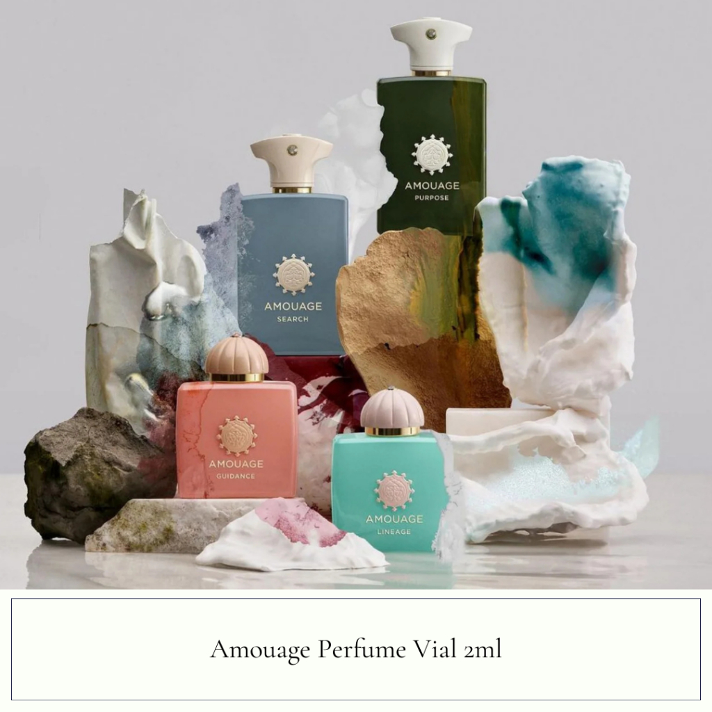 Amouage Perfume Vial 2ml Honour, Reflection, Epic, Overture, Crimson Rocks, Blossom Love, Enclave