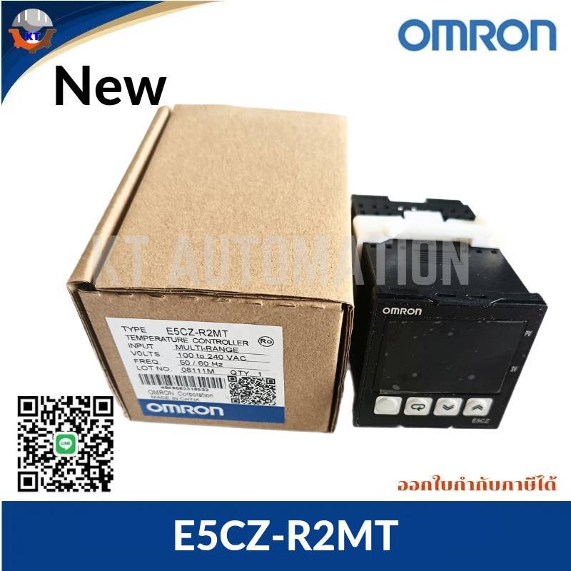 Temperature Omron E5CZ-R2MT,Output Relay เครื่องควบคุมอุณหภูมิ,พร้อมส่ง