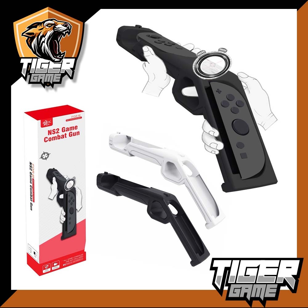 KJH Combat Gun Nintendo Switch 2 (joycon shooter)(กริปปืน switch 2)(Switch Shooting Gun) KJH-NS2-007