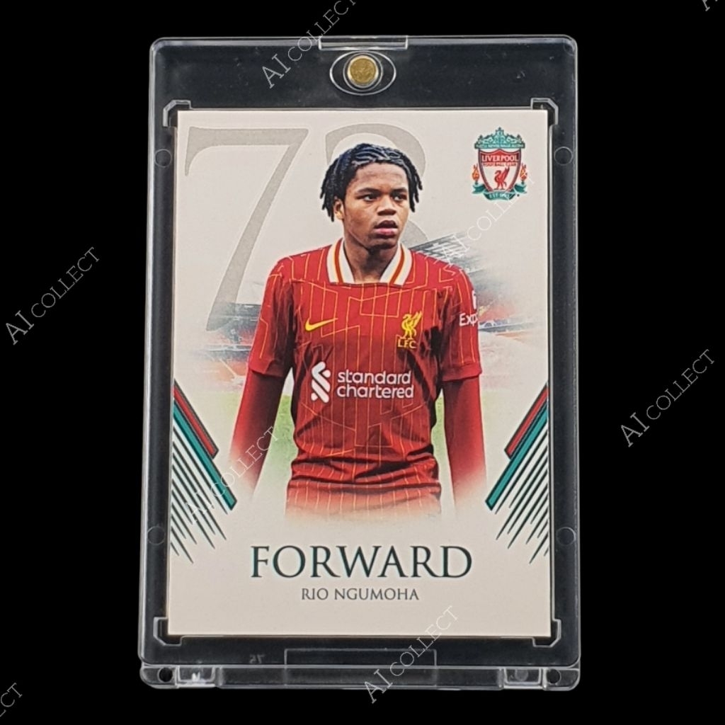 🔥ลดพิเศษถึง15/12/2025 ⚽️การ์ดนักฟุตบอล Rio Ngumoha Rookie 03/07