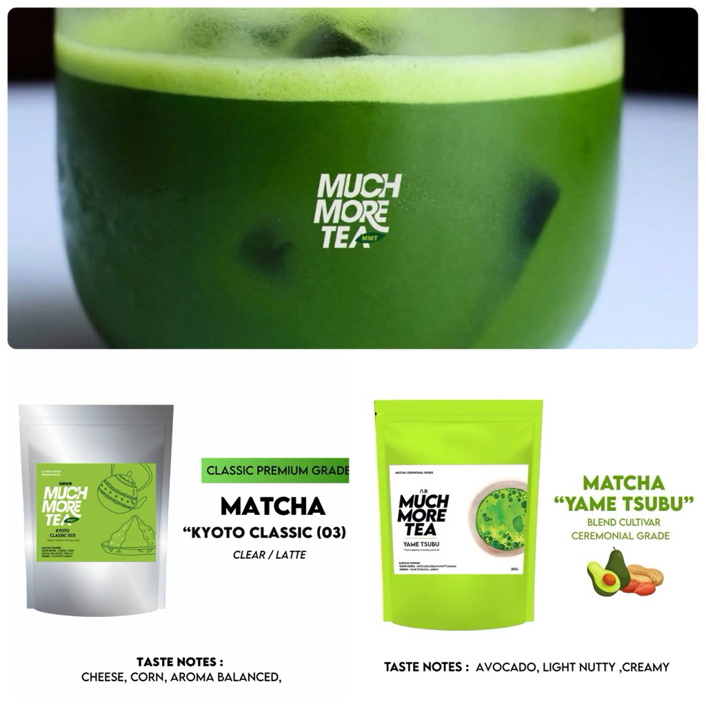 (พร้อมส่ง‼️)Much more tea No.1 Yame Tsubu | Ceremonial grade | 🥑Avocado, Creamy , 🌰Light Nutty KYOTO
