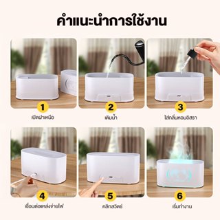 รายการใหม่! เครื่องหอมระเหยหมอกแฟนตาซีเจ็ดสี - ความสงบของจิต…