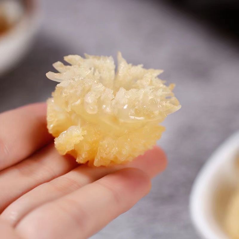 แมงกะพรุนหัวกระสุน ลวกน้ำร้อน10วิ จิ้มกับน้ำจิ้มซีฟู้ด 400g海蜇菊花 - รูปที่ 2