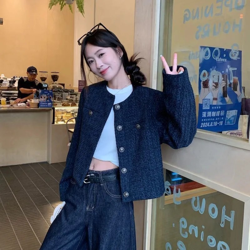 SIAM CURATEDเสื้อแจ็คเก็ตสไตล์เรโทรสุดชิค! ✨ ทรงหลวมเท่ๆ（จัดส่งภายใน24ชม） - รูปที่ 3