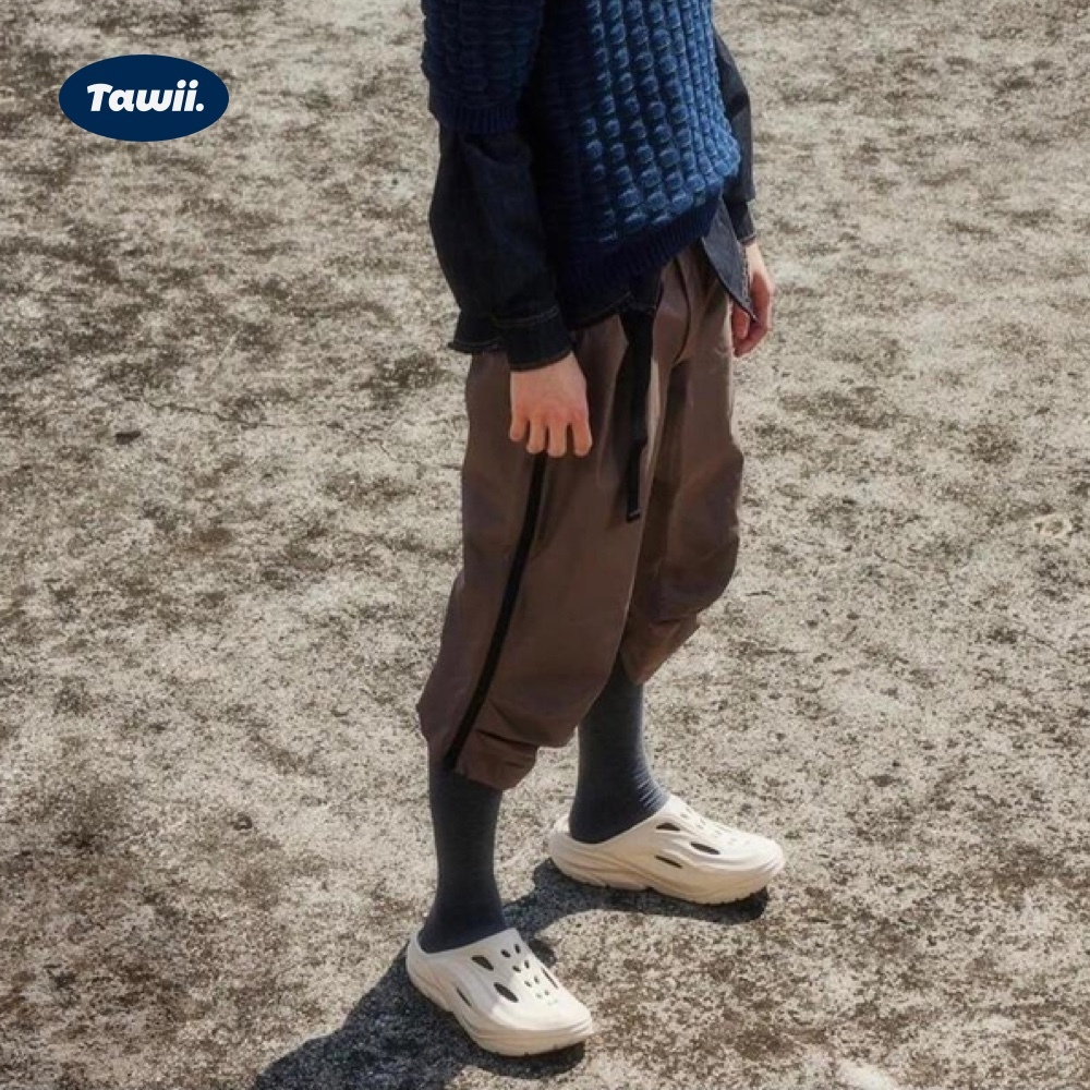 Tawii. ผู้ชาย รองเท้าหัวโตแฟชั่น EVA หนา4cm กันน้ํากันลื่น รองเท้าแตะกลางแจ้ง รองเท้าแตะลําลอง  ขนาด40-45 - รูปที่ 6