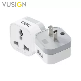 Vusign อแดปเตอร์แปลงปลั๊ก ที่แปลงปลั๊กเสียบ ปลั๊กแปลง กำลังไฟ 10A 2500W Universal Adapter