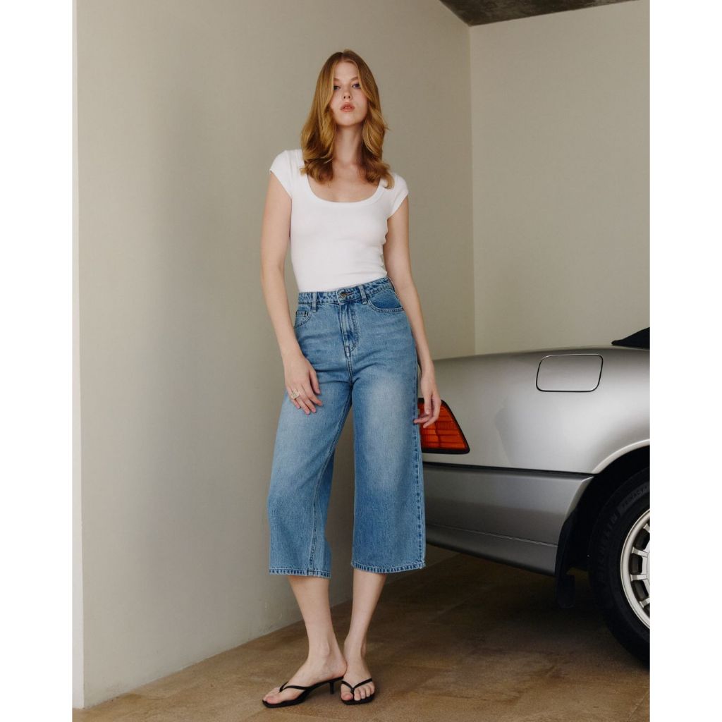 HUNG JEANS รุ่น Stella Jeans (HJ75) ขาสั้น 5 ส่วน