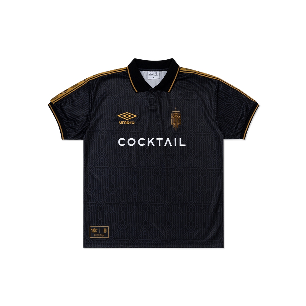 UMBRO x COCKTAIL 77 EVER TOUR JERSEY BLACK