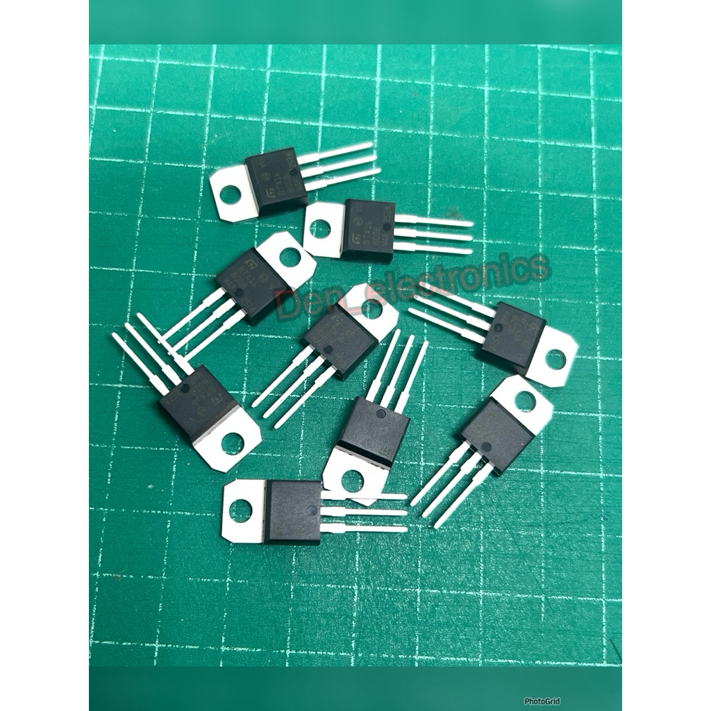 BTA16-800 Triac แพ็ค 3ชิ้น แท้ ของใหม่ 16A 800V TO-220 ไตรแอค สำหรับควบคุมไฟฟ้า AC มีของพร้อมส่งจากไทย