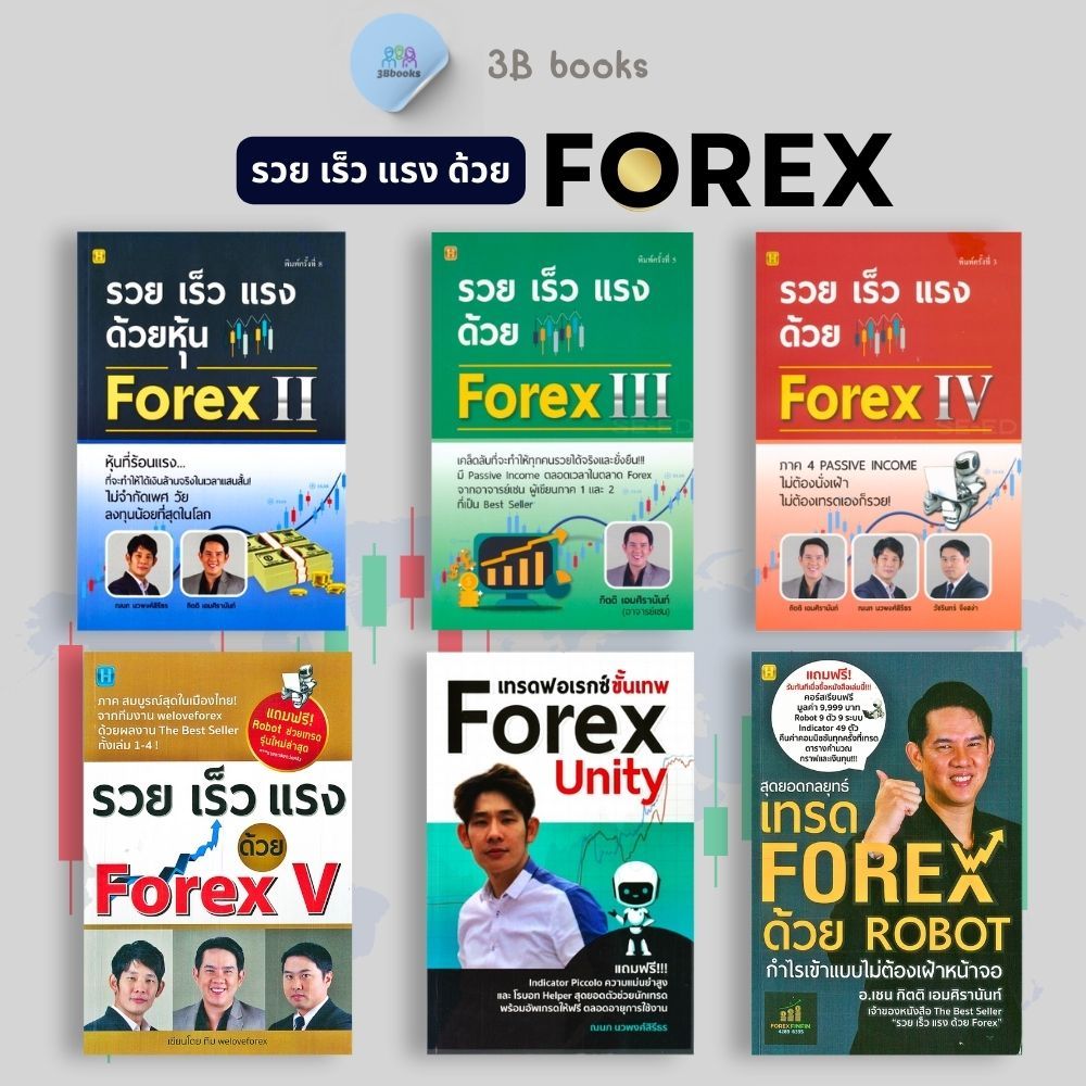 หนังสือ SET รวย เร็ว แรง ด้วย Forex : การเงิน การลงทุน Forex ตลาดเงิน