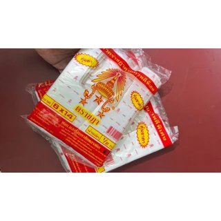 ถุงหิ้ว ถุงหูหิ้ว *5kg ยกแพ็ค* AB ถุงใส่กับข้าว ถุงก๊อบแก๊บ เหนียว ทน ไม่ขาดง่าย พร้อมส่ง *ออกใบกำกับภาษี* W4