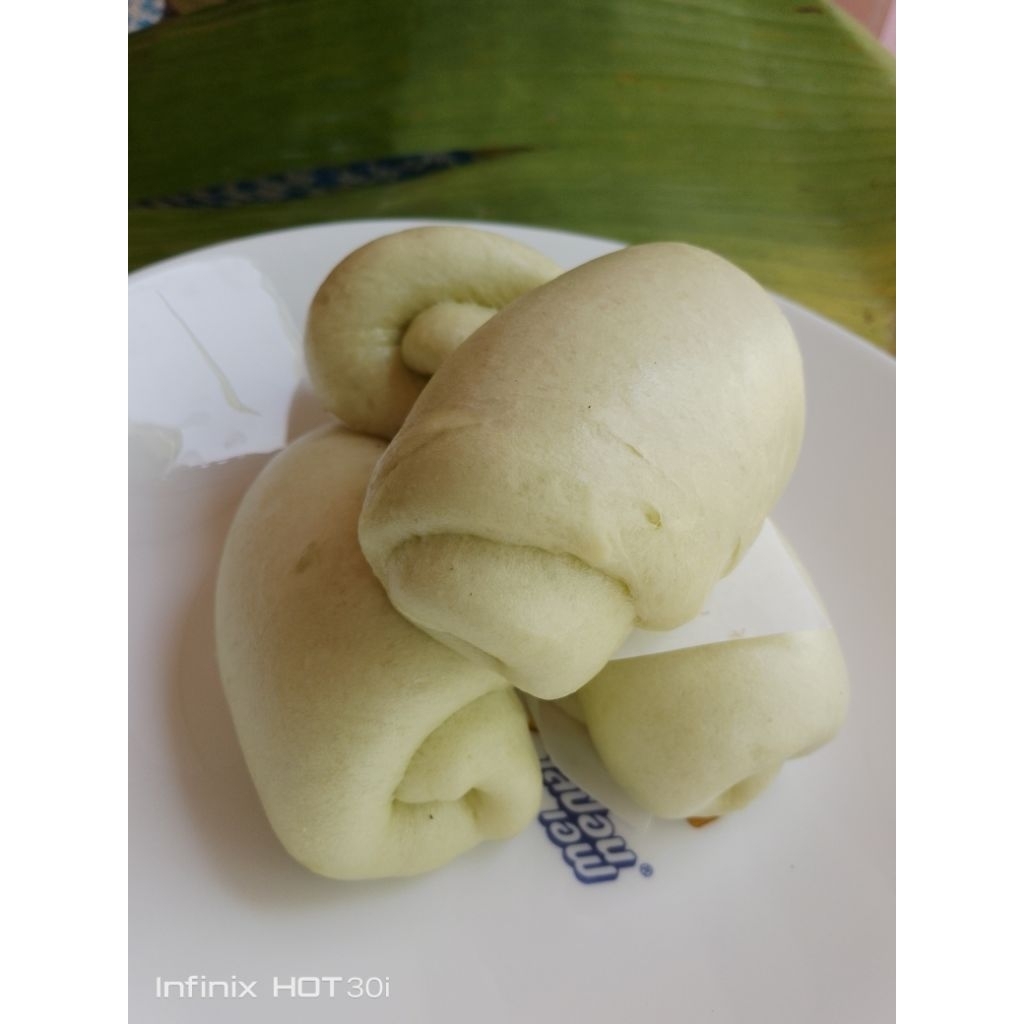 หมั่นโถวใบเตยหอม หอมจากใบเตยสดแท้ๆ ไร้ไขมันทรานซ์ รูปที่ 4