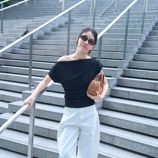 Simplestyle.byd Off Shoulder Top เสื้อปาดไหล่ เสื้อเปิดไหล่