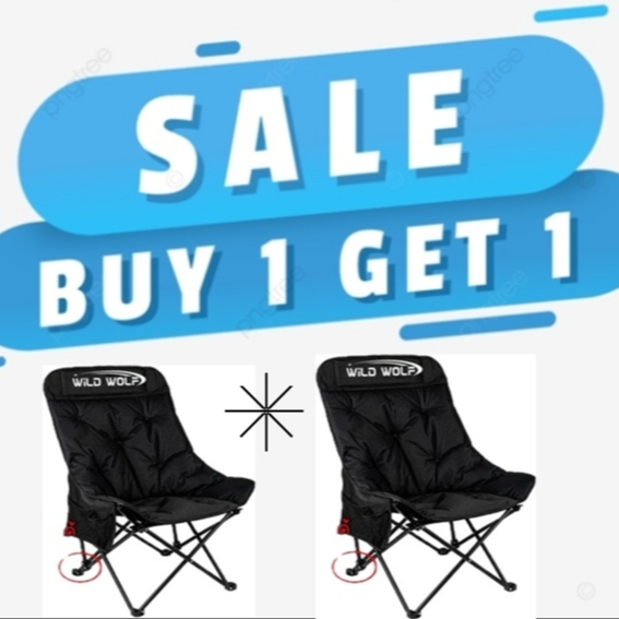 YY ซื้อ1 แถม 1 เก้าอี้แคมป์ปิ้ง เก้าอี้สนาม camping เก้าอี้พับ OD 558 A