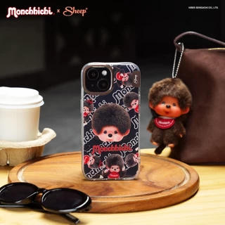 [For iPhone/S23Ultra/S24Ultra/S25Ultra MS Monchhichi] Monchhichi Collectionเคสสำหรับไอโฟน&ซัมซุงมอนชิชิ ฟรีGriptok/Strap