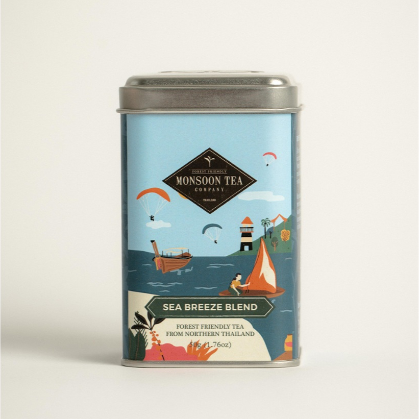 Sea Breeze Blend ชาอู่หลงที่มีเอกลักษณ์เฉพาะตัว หอมสดชื่น ชาจากป่าภาคเหนือ