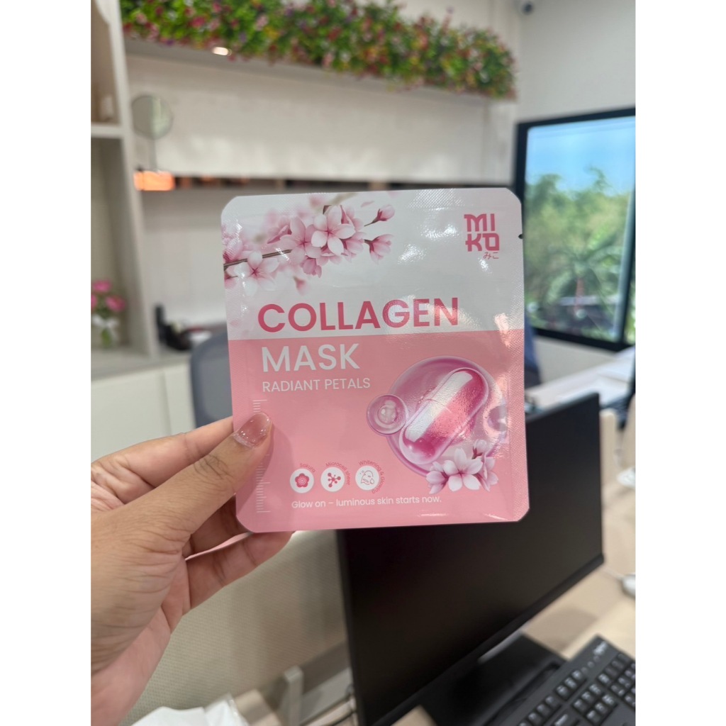 Miko Collagen Mask คอลลาเจนมาร์ก ผิวเด้งไม่ต้องดื่ม